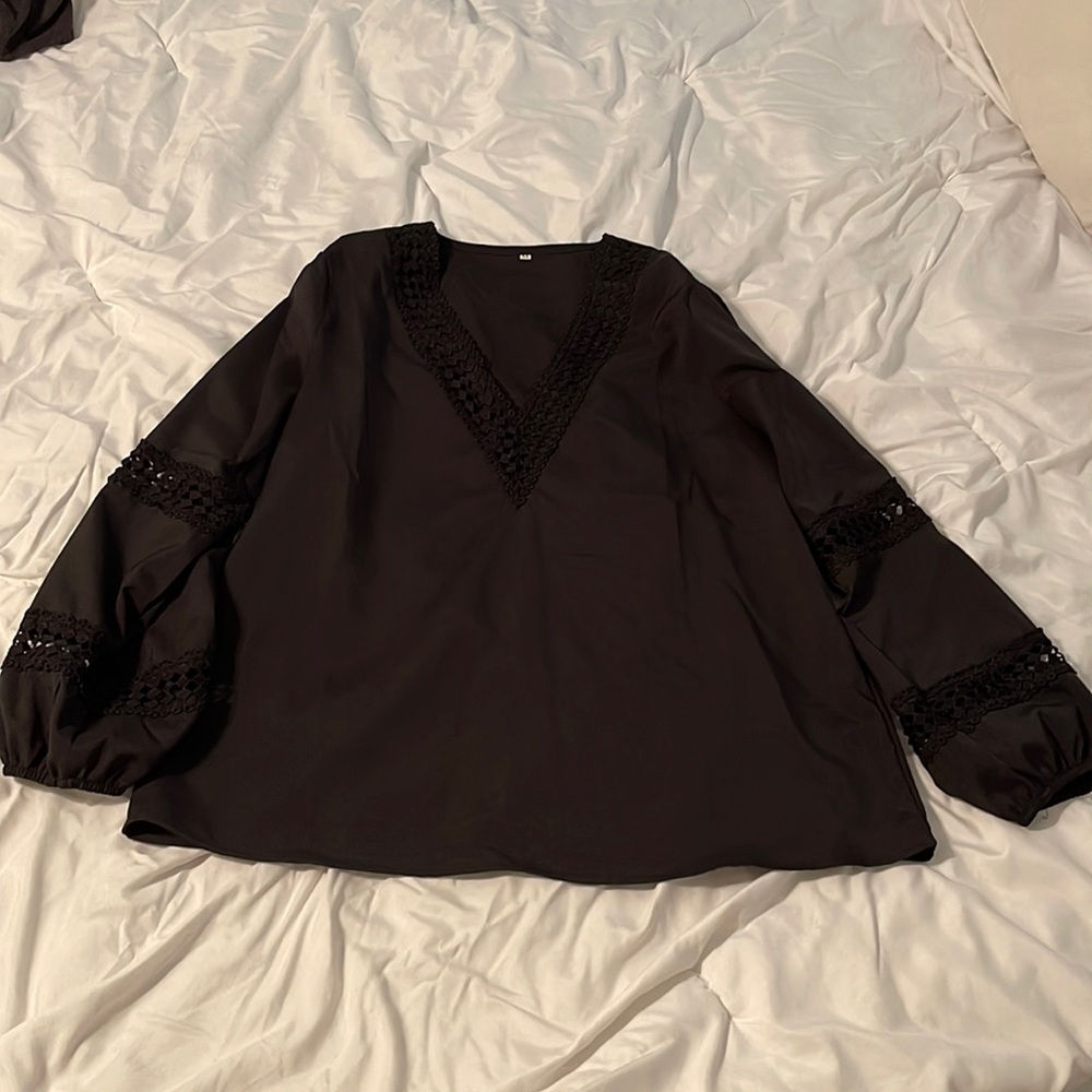 Black dress shirt